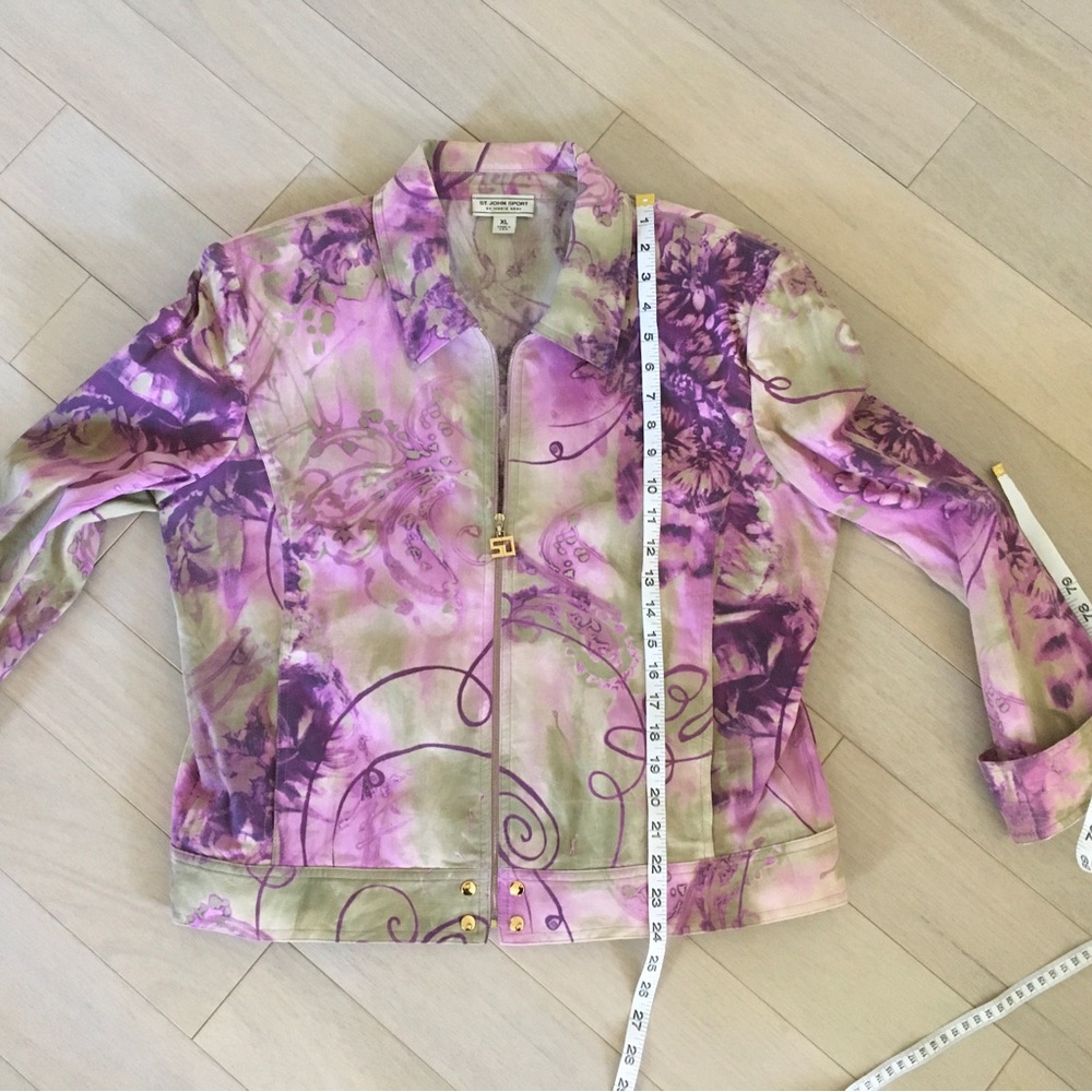St John Sport by Marie Gray jean Jacket - Picture 6 of 12